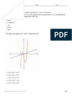 Indicate The Answer Choice That Best Completes The Statement or Answers The Question