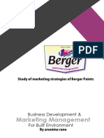 BD & Marketing Assignment Report
