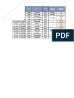 Ir CH DFCC CH DFC BR Type New Wrk. SEG Status of Drawing Length of Gallery