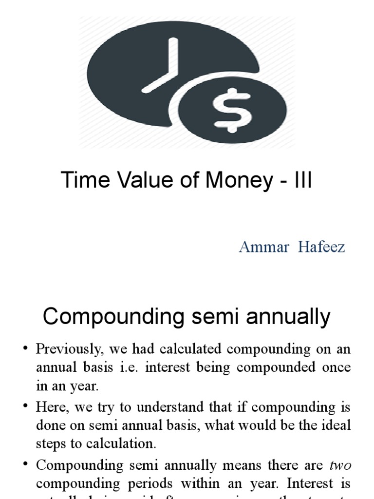 Compounding Interest Calculations Explained | PDF | Time Value Of Money ...