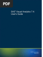 SAS® Visual Analytics 7.4 - User's Guide PDF