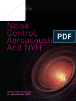 Noise Control, Aeroacoustics and NVH: Advanced Courses