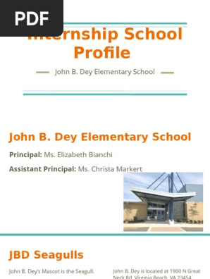 Internship School Profile 1 Pdf