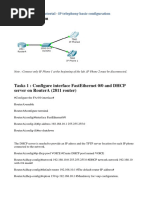 Packet Tracer 6.1 Tutorial - IP Telephony Basic Configuration