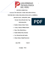 TRABAJO FINAL G. G CLIMA ORGANIZACIONAL 14 Julio