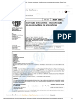 NBR 14643 - 2001 - Corrosao atmosferica...sividade de atmosferas _ Passei Direto