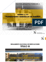 Normativa Condiciones Generales Del Diseño 2200