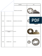 Kits and sprockets for Honda motorcycles