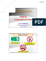 Management de Projet 3 L'Organisation Du Projet