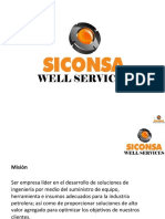 Siconsa Well Services ..1