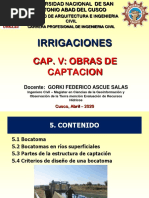 IRRIG5. Captacion