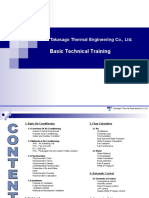 Basic Technical Training: Takasago Thermal Engineering Co., LTD