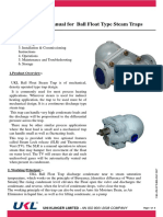 Instruction Manual Ball Float Trap UFT PDF