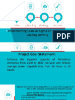 Six Sigma Ammonia Bowser Loading