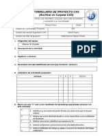 Formulario Proyecto Cas