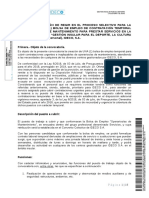 Otros - MANTE Bases Bolsa Operarios de Mantenimiento