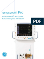 Engström Pro: When Does Effi Ciency Meet Functionality in A Ventilator?