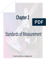 Chapter 2: Standards of Measurement