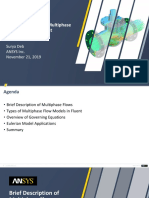 Eulerian and Mixture Multiphase Models in ANSYS Fluent: Surya Deb Ansys Inc. November 21, 2019