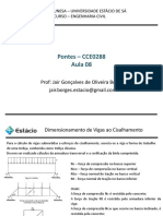 Aula 08 - Dimensionamento Da Viga Ao Cisalhamento PDF