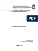 Glosario de Terminos