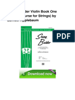 String Builder Violin Book One Belwin Co PDF