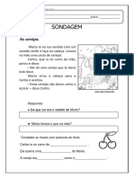 Sondagem de LP Adaptada para Português Brasileiro - 2 PDF