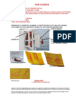 Mob Marker: It Contains 1) Buoyant Smoke Signal 2) Self Igniting Light Use