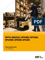 Npp16-20N2 (R) (E), Npv20N2, Npf25N2, Npv20Nd, Npr20N, Nps20N: Power Pallet Trucks