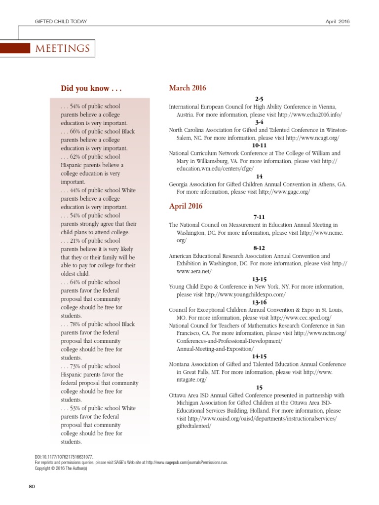 Did You Know Pdf Pdf Intellectual Giftedness Cognition