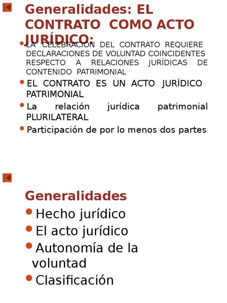 Semana 13 El Contrato Como Acto Juridico | PDF | Intención (Derecho ...