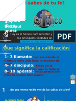 Cuánto Sabes de Tu Fe 1