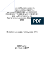 Convenio Basilea Desechos Peligrosos PDF