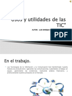 SantiagoElizalde LuisEnrique M1 S1 Identificación de Usos de Las TIC