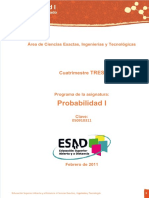 Vdocuments - MX - 170088615 PD Pro1 Curso Probabilidad Unad PDF