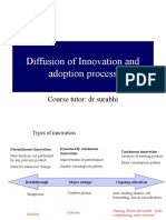 Diffusion of Innovation For Student Share
