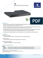 Ex17242 Series: Web-Smart 24-Port 10/100Base-Tx Poe and 2-Port Combo Gigabit SFP Ethernet Switch