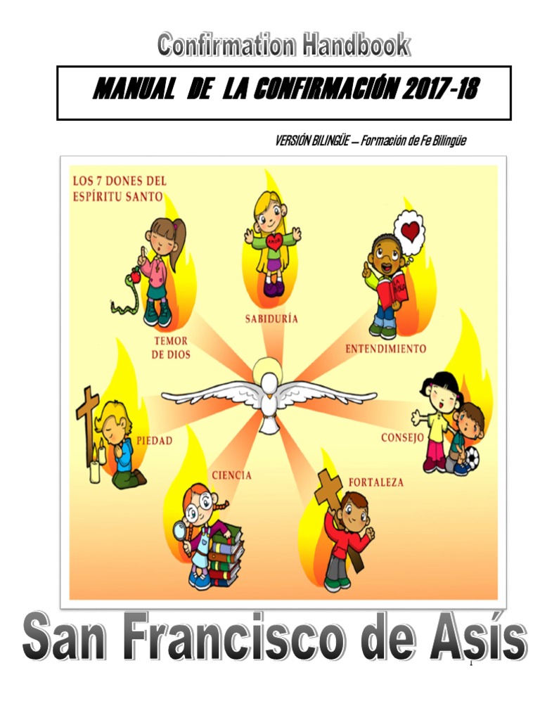 Bilingual Confirmation Handbook 2017-2018 PDF | PDF | Padrino | Ritos ...
