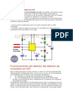 Detector de Humedad Con NE555