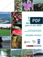 Escenarios Climáticos Del Rio Mayo Al 2030. Resumen Técnico