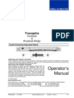 Transphix Operation Manual