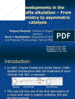 New Developments in The Friedel-Crafts Alkylation - From Green Chemistry To Asymmetric Catalysis