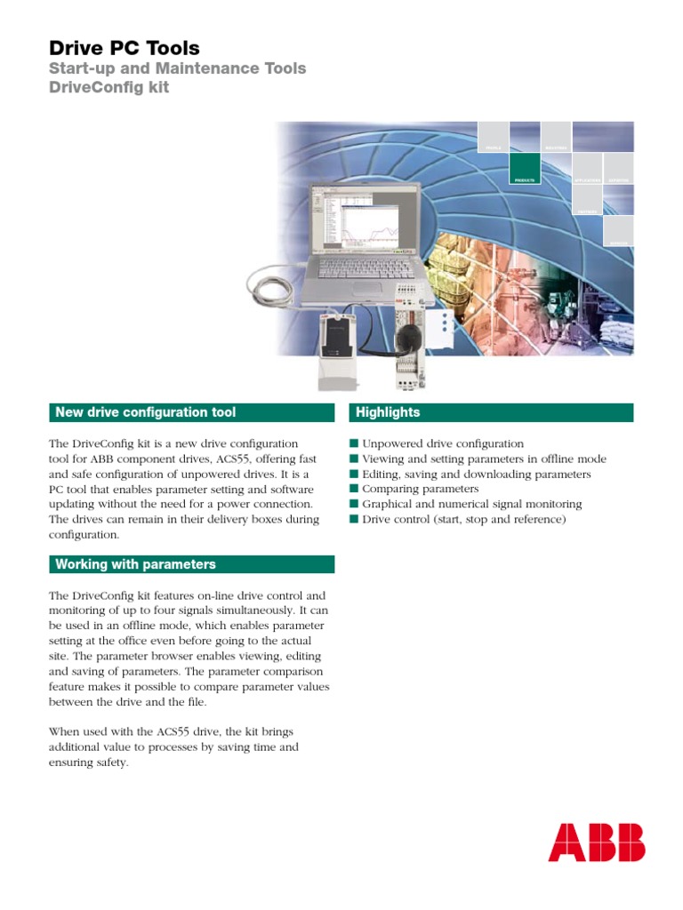 Drive PC Tools: Start-Up and Maintenance Tools Driveconfig Kit | PDF ...