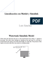 Clase 09 Linealizacion Usando Matlab y Simulink