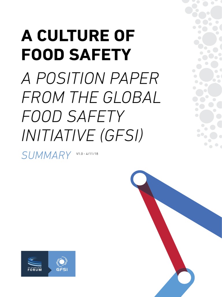 GFSI Food Safety Culture Summary | PDF | Food Safety | Foods