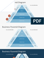 Business Pyramid Diagram: You Can Edit This Title You Can Edit This Title