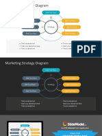 Marketing Strategy Diagram: Edit Text Here