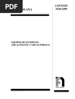 Equipos Izamiento, Grúas Puente, Pórtico, CT-41, 3510-99