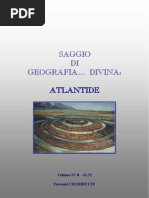 4232 - Saggio Di Geografia Divina Vol IV B - Atlantide