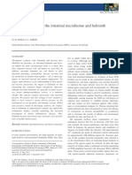 Interactions Between The Intestinal Microbiome and Helminth Parasites